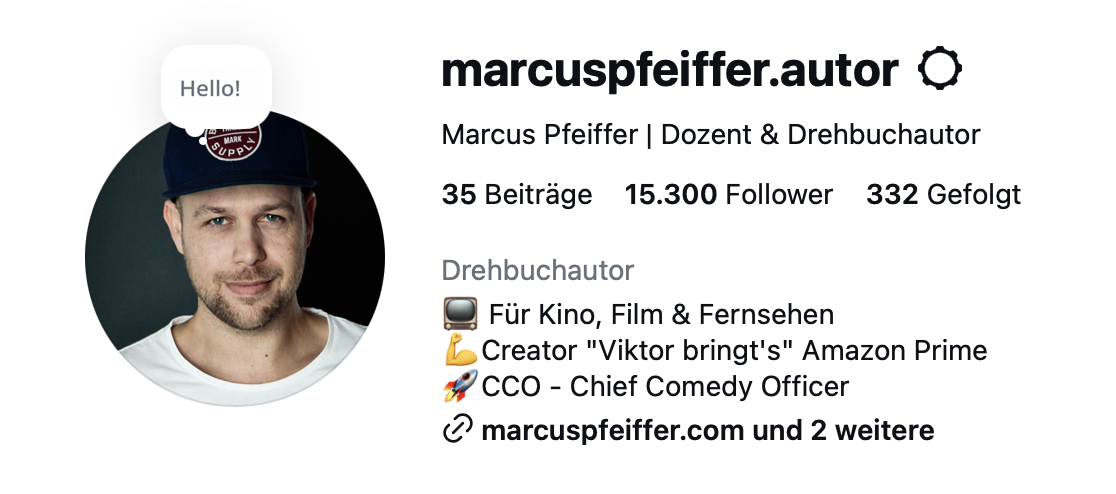 Marcus Pfeiffer auf Instagram — @marcuspfeiffer.autor