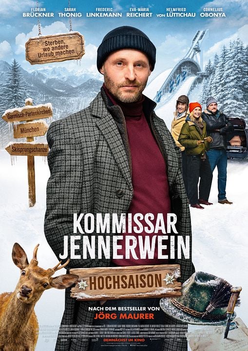 Kinoplakat zu Kommissar Jennerwein &ndash; Hochsaison mit Florian Br&uuml;ckner