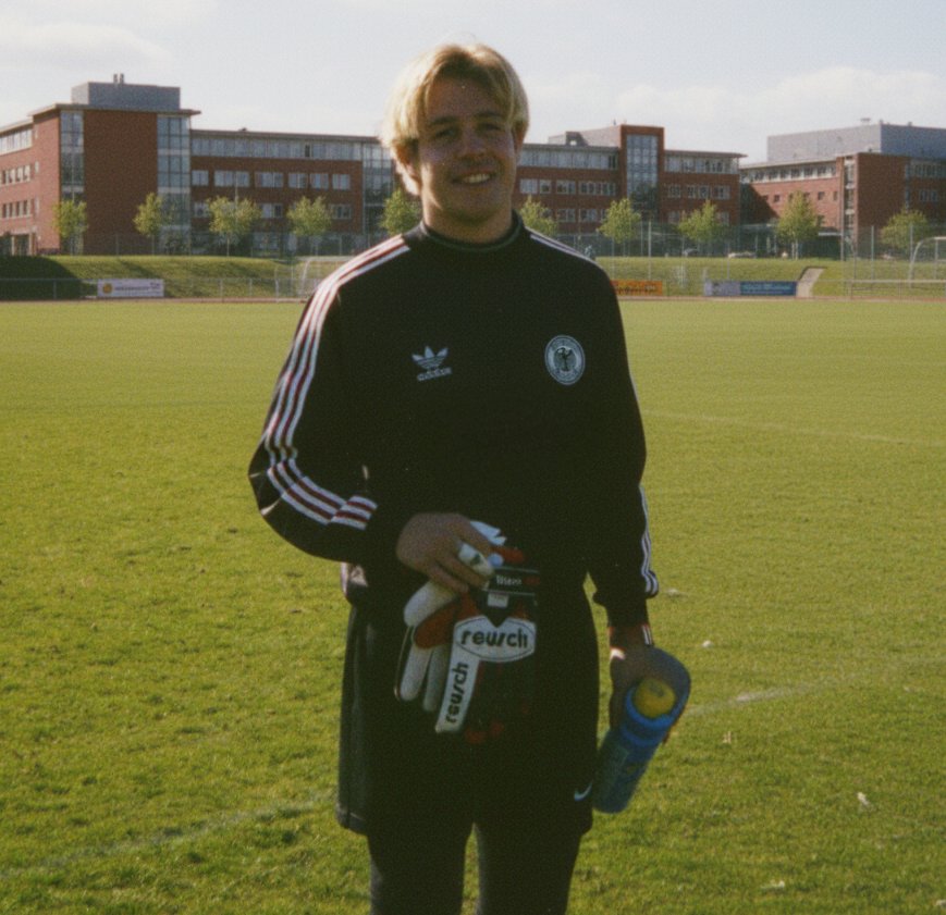 Marcus Pfeiffer — als Torwart in jungen Jahren