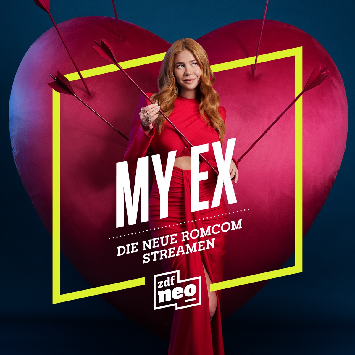 My Ex — ZDFneoriginal RomCom-Serie mit Palina Rojinski — Key Visual